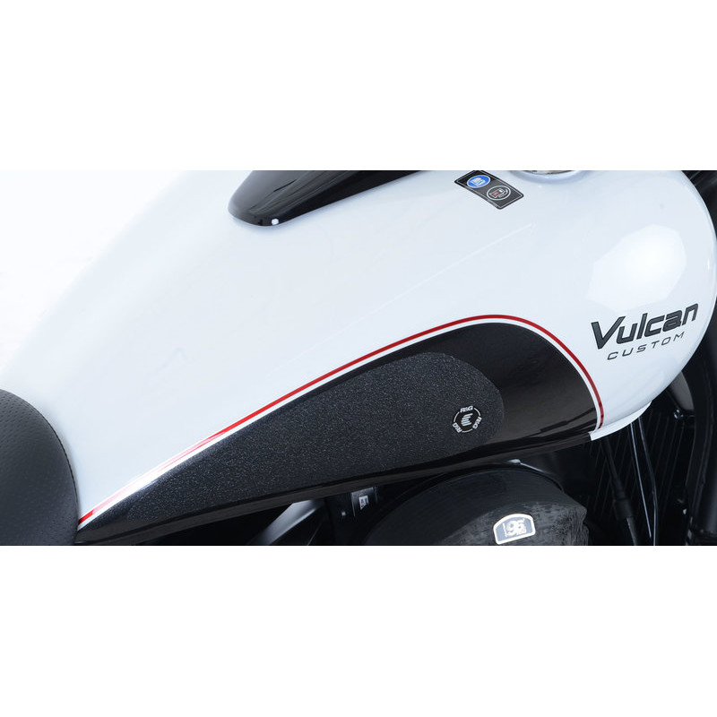 TANKPAD ANTYPOŚLIZGOWY 2 CZĘŚCI, KAWASAKI VN900 CUSTOM (07-), BLACK