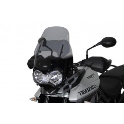 Szyba motocyklowa MRA TRIUMPH TIGER 800 /XRX /XRT, A08, 2016-2017, forma V, przyciemniana