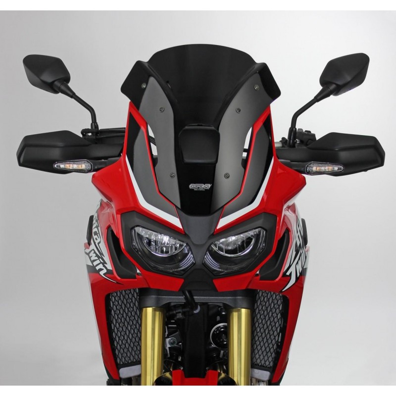 Szyba motocyklowa MRA HONDA CRF 1000 L AFRICA TWIN, SD 04, 2016-2019, forma SPM, przyciemniana Szyba motocyklowa MRA HONDA CRF 1000 L AFRICA TWIN, SD 04, 2016-2019, forma SPM, przyciemniana