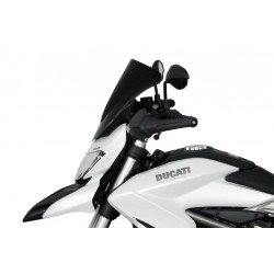 Szyba motocyklowa MRA DUCATI HYPERSTRADA 821 / 939, B2, 2013-, forma R, przyciemniana