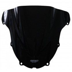 Szyba motocyklowa MRA KAWASAKI ZX 6 R, ZX636A/ZX636B, 2003-2004, forma R, czarna