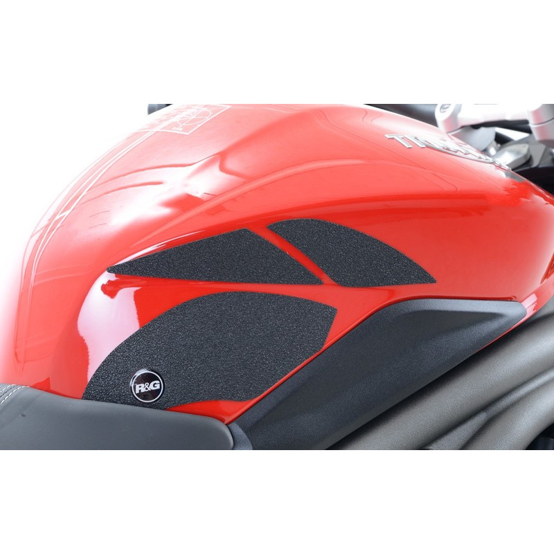 TANKPAD ANTYPOŚLIZGOWY 6 CZĘŚCI, TRIUMPH SPEED TRIPLE 1050 (11-14), BLACK