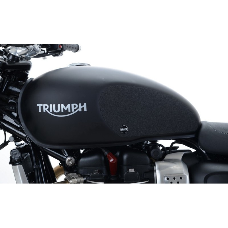 TANKPAD ANTYPOŚLIZGOWY 2 CZĘŚCI, TRIUMPH STREET TWIN, BLACK