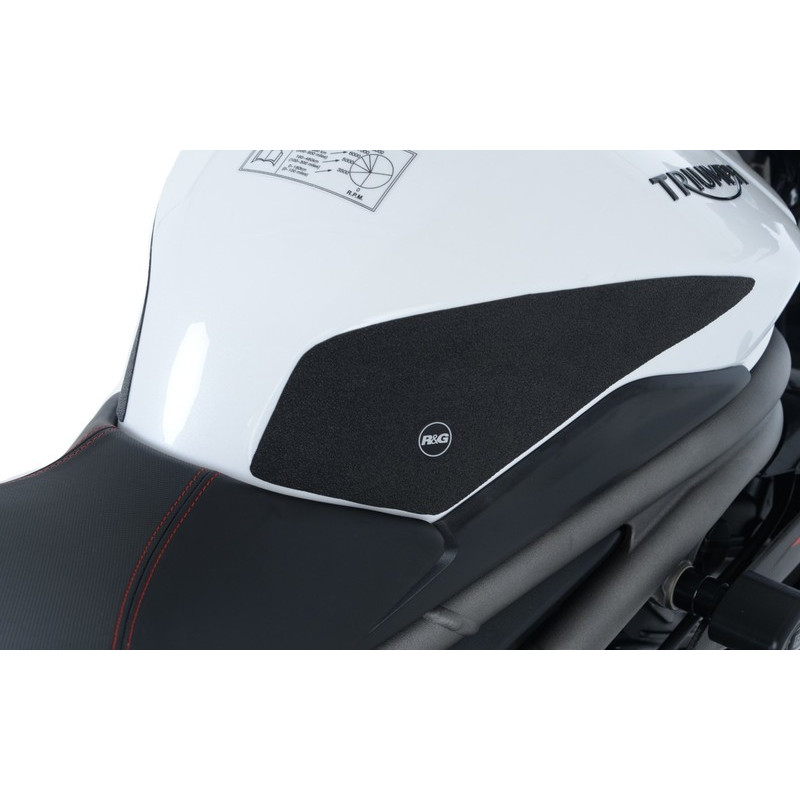 TANKPAD ANTYPOŚLIZGOWY 2 CZĘŚCI, TRIUMPH SPEED TRIPLE RS (18-), BLACK