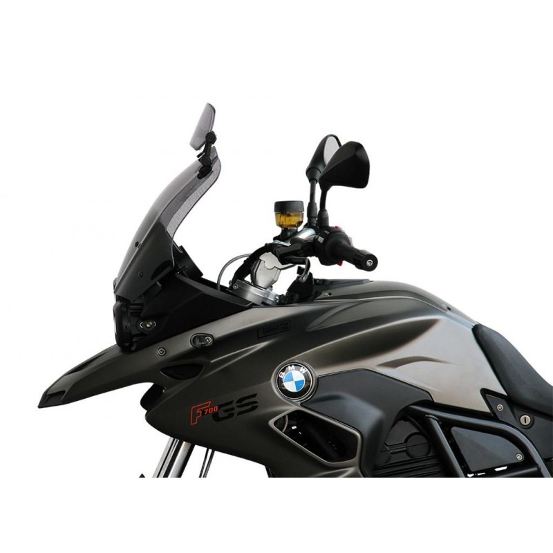 Szyba motocyklowa MRA BMW F 700 GS, E8GS / 4G80 / 4G80R, -, forma XCS, przyciemniana Szyba motocyklowa MRA BMW F 700 GS, E8GS / 4G80 / 4G80R, -, forma XCS, przyciemniana