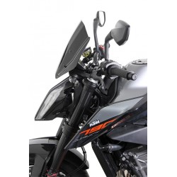 Szyba motocyklowa MRA KTM DUKE 790, , 2018-, forma NRM, bezbarwna