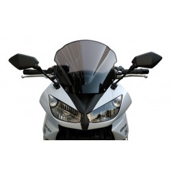 Szyba motocyklowa MRA KAWASAKI ER 6 F, EX 650 C, 2009-2011, forma R, czarna