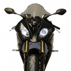 Szyba motocyklowa MRA BMW S1000 RR /HP4, K10, 2015-2018, forma R, czarna