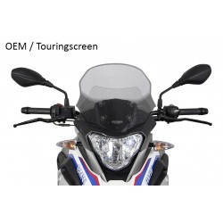 Szyba motocyklowa MRA BMW G310 GS /ADVENTURE TOURER, 5G31, 2017-, forma T, przyciemniana