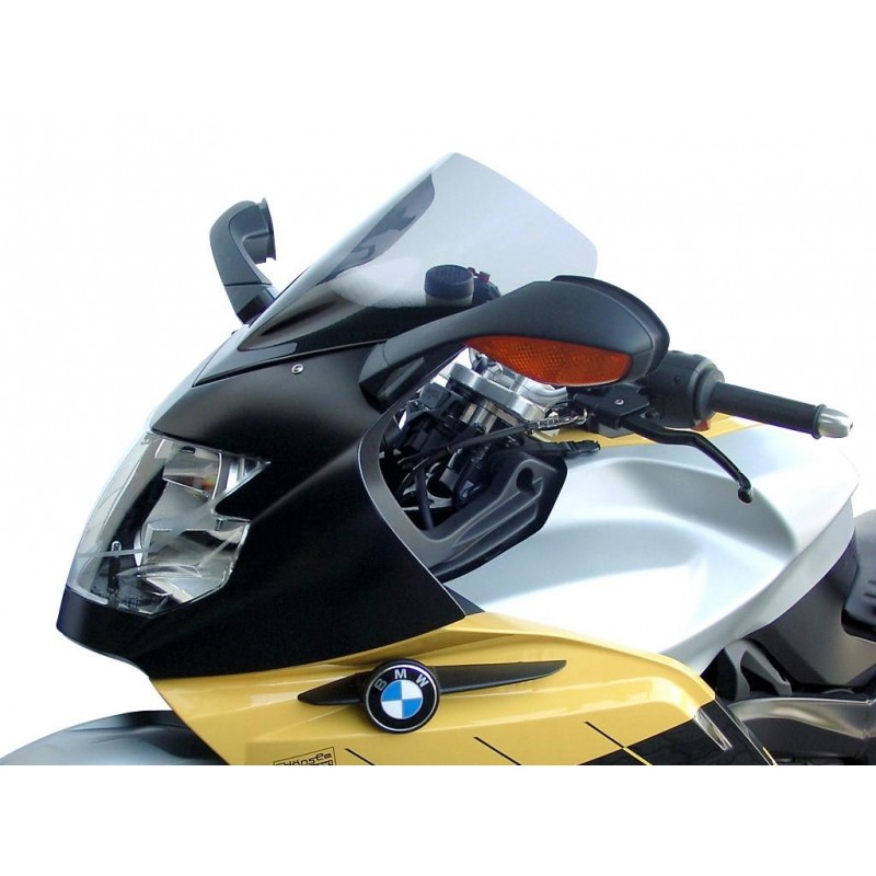 Szyba motocyklowa MRA BMW K 1200 S, K 12 S, 2004-, forma R, przyciemniana Szyba motocyklowa MRA BMW K 1200 S, K 12 S, 2004-, forma R, przyciemniana