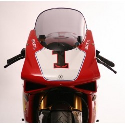 Szyba motocyklowa MRA DUCATI 748 STRADA / SP / SPS, 748/ZDM748/H3, -, forma T, bezbarwna