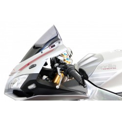 Szyba motocyklowa MRA APRILIA RSV 4 RR/RF/1100 FACTORY 19-, RK /RR /RF, 2015-2020, forma O, czarna