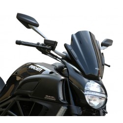 Uniwersalna szyba do motocykli bez owiewek MRA, forma RNB, bezbarwna