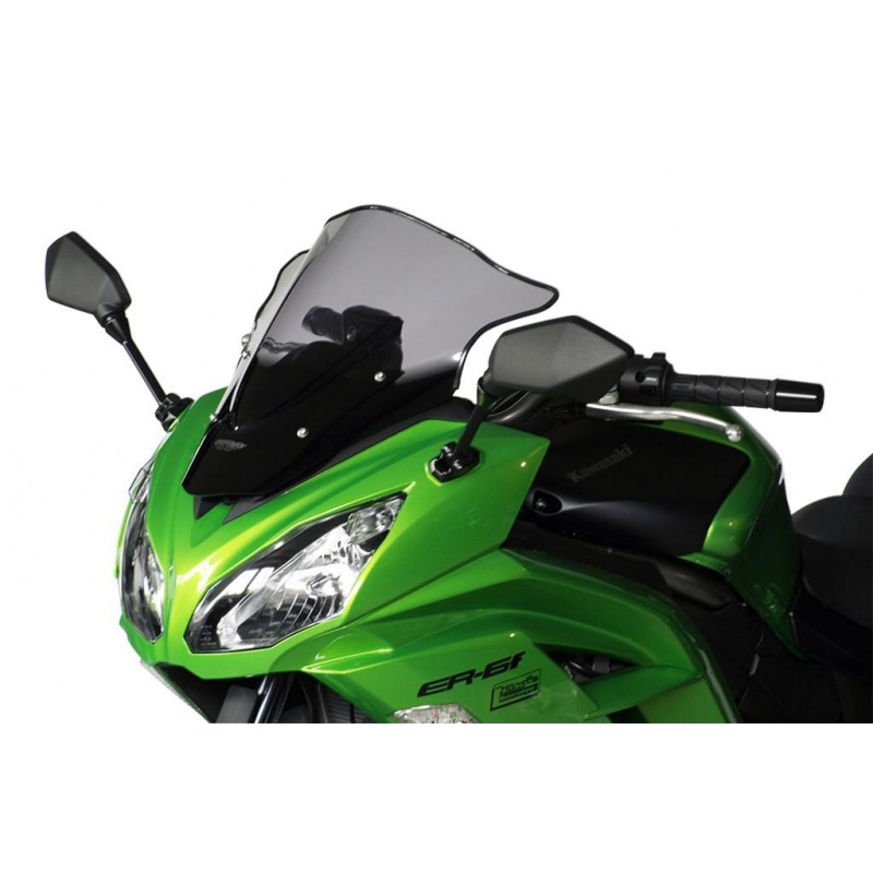 Szyba motocyklowa MRA KAWASAKI ER 6 F, EX650E, 2012-, forma R, czarna Szyba motocyklowa MRA KAWASAKI ER 6 F, EX650E, 2012-, forma R, czarna