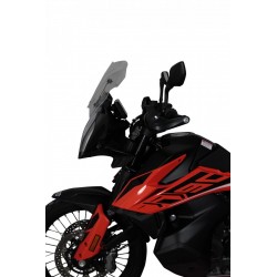 Szyba motocyklowa MRA KTM ADVENTURE 790 R, , 2018-, forma SPN, czarna