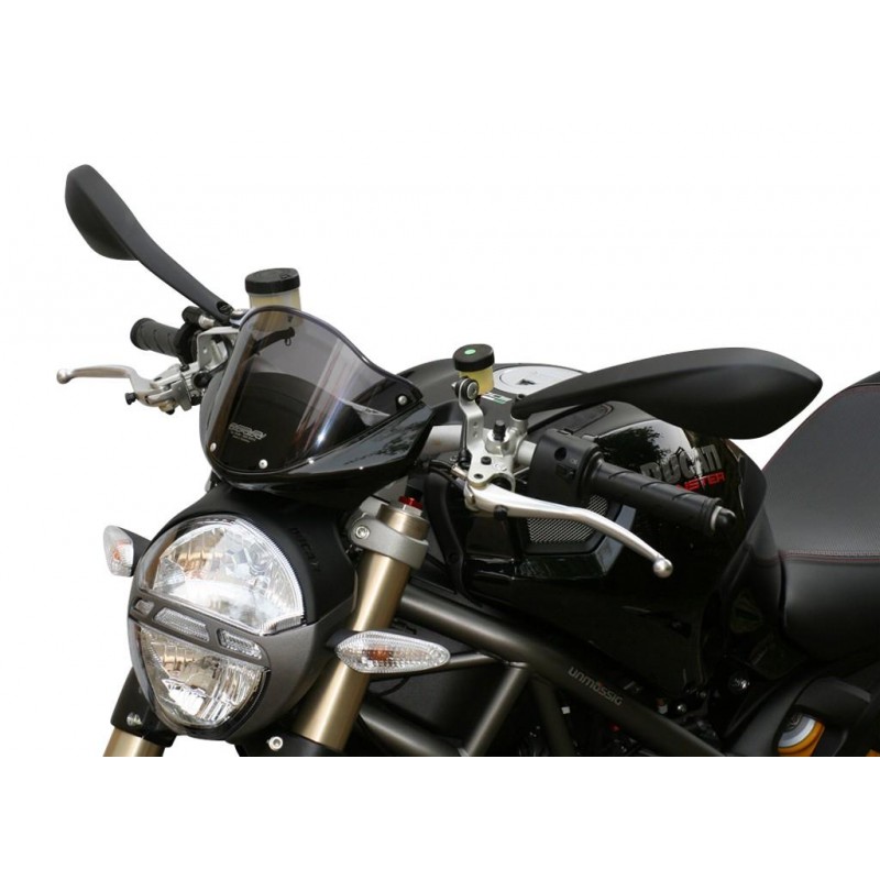 Szyba motocyklowa MRA DUCATI MONSTER 696, M5, -, forma O, przyciemniana Szyba motocyklowa MRA DUCATI MONSTER 696, M5, -, forma O, przyciemniana