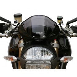Szyba motocyklowa MRA DUCATI MONSTER  696, M5, -, forma O, przyciemniana