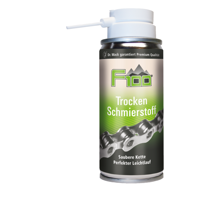 SUCHY SMAR DO ŁAŃCUCHA ROWEROWEGO F100 CHAIN OIL DRY LUBE AEROZOL 100ML