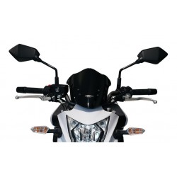 Szyba motocyklowa MRA KAWASAKI ER 6 N, ER650E, 2012-, forma T, bezbarwna