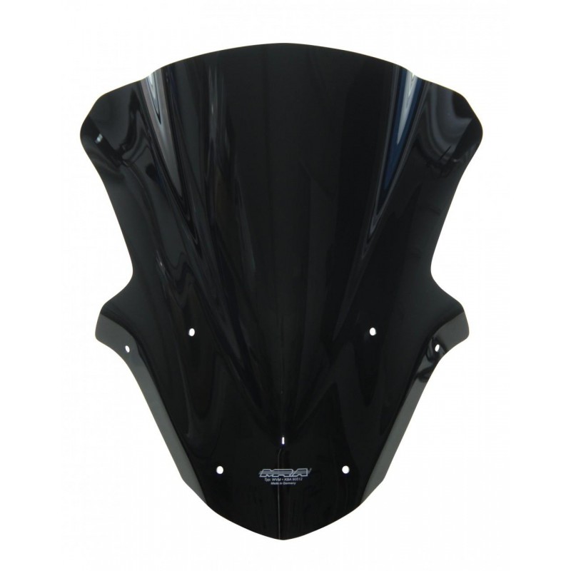 Szyba motocyklowa MRA KAWASAKI ZX 10 R, ZXT00J, 2011-2015, forma R, czarna