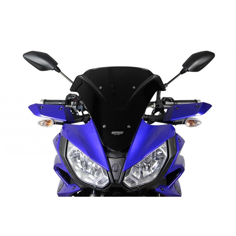 Szyba motocyklowa MRA YAMAHA MT-07  TRACER (TRACER 700), RM14, RM15, 2016-2019, forma SPM, czarna