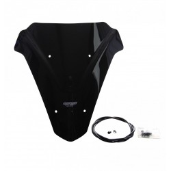 Szyba motocyklowa MRA YAMAHA MT-07  TRACER (TRACER 700), RM14, RM15, 2016-2019, forma SPM, czarna