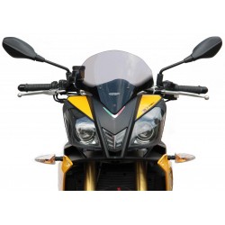 Szyba motocyklowa MRA APRILIA TUONO V4R, RK/TY, 2011-2014, forma SPM, czarna