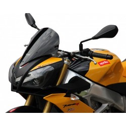 Szyba motocyklowa MRA APRILIA TUONO V4R, RK/TY, 2011-2014, forma SPM, czarna
