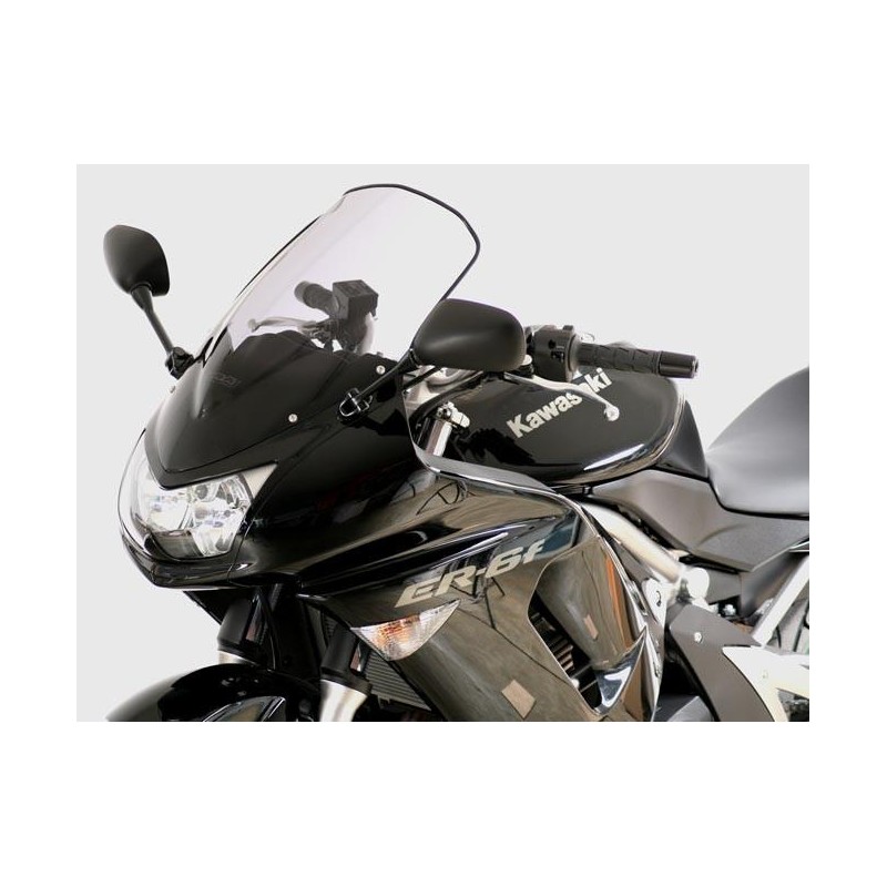 Szyba motocyklowa MRA KAWASAKI ER 6 F, EX 650 A, 2006-2008, forma R, przyciemniana