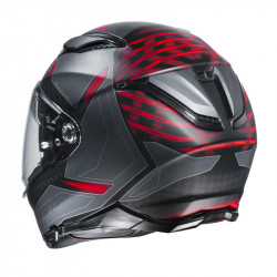 KASK HJC F70 DEVER BLACK/RED 