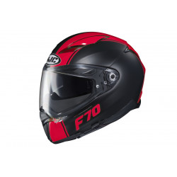 KASK HJC F70 MAGO BLACK/RED 