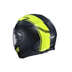KASK HJC F70 MAGO BLACK/FLO YELLOW 