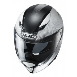 KASK HJC F70 SAMOS WHITE/BLACK 