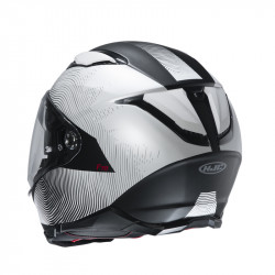 KASK HJC F70 SAMOS WHITE/BLACK 