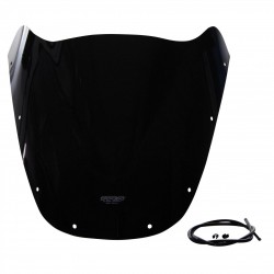 Szyba motocyklowa MRA KAWASAKI ZX 9 R, ZX900B, -1997, forma R, bezbarwna