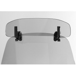 Deflektor motocyklowy MRA UNIVERSAL VSA-TYP C  (30/18 CM), , -, forma VSA-C, przyciemniany