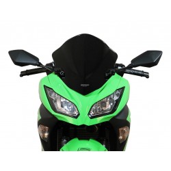 Szyba motocyklowa MRA KAWASAKI ZX 250 R, EX300A, 2013-, forma R, czarna