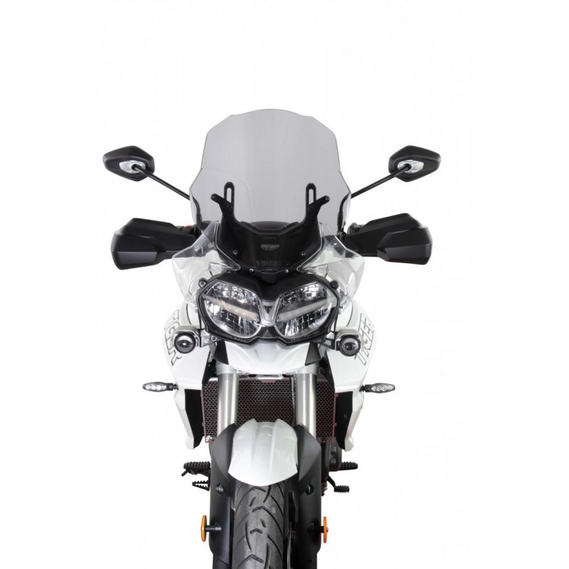Szyba motocyklowa MRA TRIUMPH TIGER 800 /XC /XR / XRT, A08, 2018-, forma TM, przyciemniana