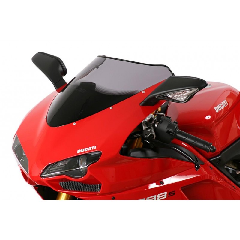 Szyba motocyklowa MRA DUCATI 1098 / R / S, H6/H7, -, forma O, bezbarwna
