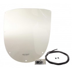 Szyba motocyklowa MRA CAGIVA MITO 125, 8P, -1994, forma SM, czarna