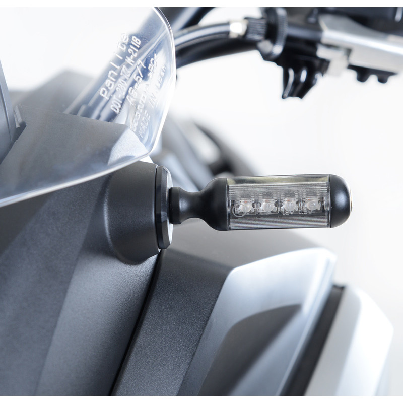 ADAPTERY DO MONTAŻU KIERUNKOWSKAZÓW, HONDA NC750X (16-), BLACK