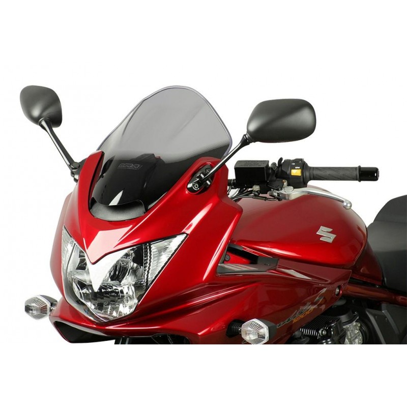 Szyba motocyklowa MRA SUZUKI GSF 1200 S  BANDIT, WVCH/WVCB, 2006-, forma S, przyciemniana