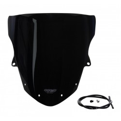 Szyba motocyklowa MRA KAWASAKI ZX 10 R 08-10, ZXT00E, 2008-2010, forma S, czarna