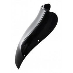 Szyba motocyklowa MRA KAWASAKI GPZ 600 R, ZX600A..., -, forma T, czarna