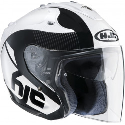 KASK HJC FG-JET ACADIA BLACK/WHITE 