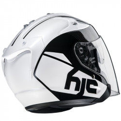 KASK HJC FG-JET ACADIA BLACK/WHITE 