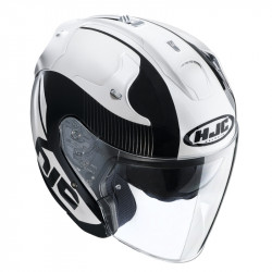 KASK HJC FG-JET ACADIA BLACK/WHITE 