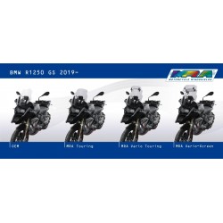 Szyba motocyklowa MRA BMW F 750 GS, K80, 2018-, forma TM, przyciemniana