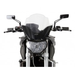 Szyba motocyklowa MRA YAMAHA FZ-09, , 2014-2016, forma NRM, czarna