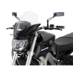 Szyba motocyklowa MRA YAMAHA FZ-09, , 2014-2016, forma NRM, czarna
